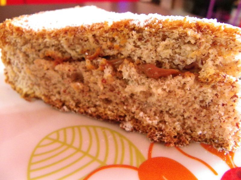 Gâteau amandes, noisettes, Grand,Marnier