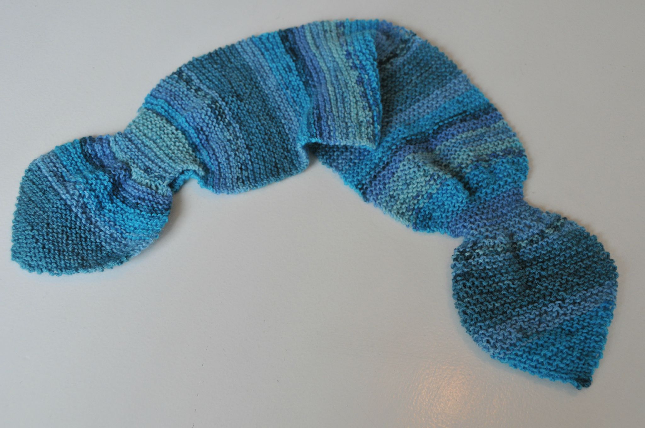 tricoter une queue de sirene