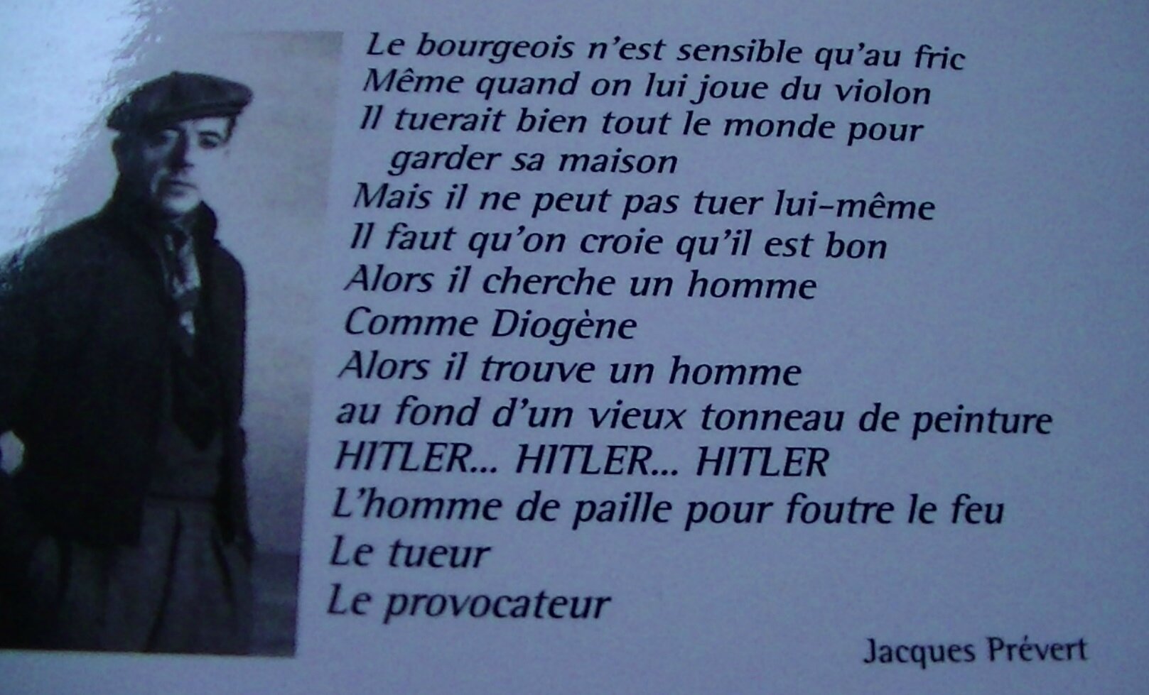 jacques prevert poemes engages