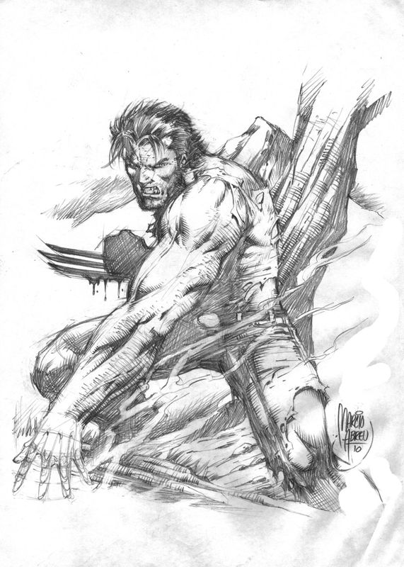 dessin wolverine