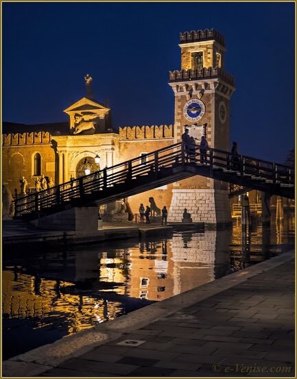 Venise nuit-arsenal-venise