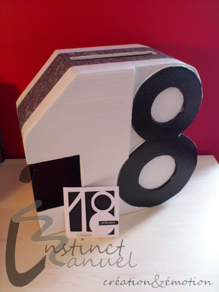 URNE ANNIVERSAIRE, 18 ans