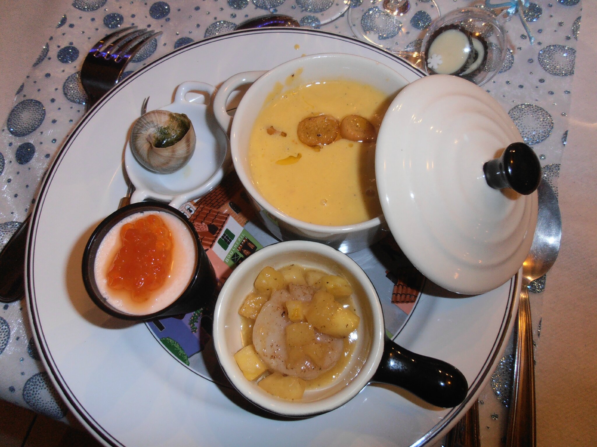 ENTREE DE NOEL STYLE CAFE GOURMAND TITILLEZ VOS PAPILLES