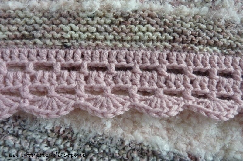 bordure crochet couverture