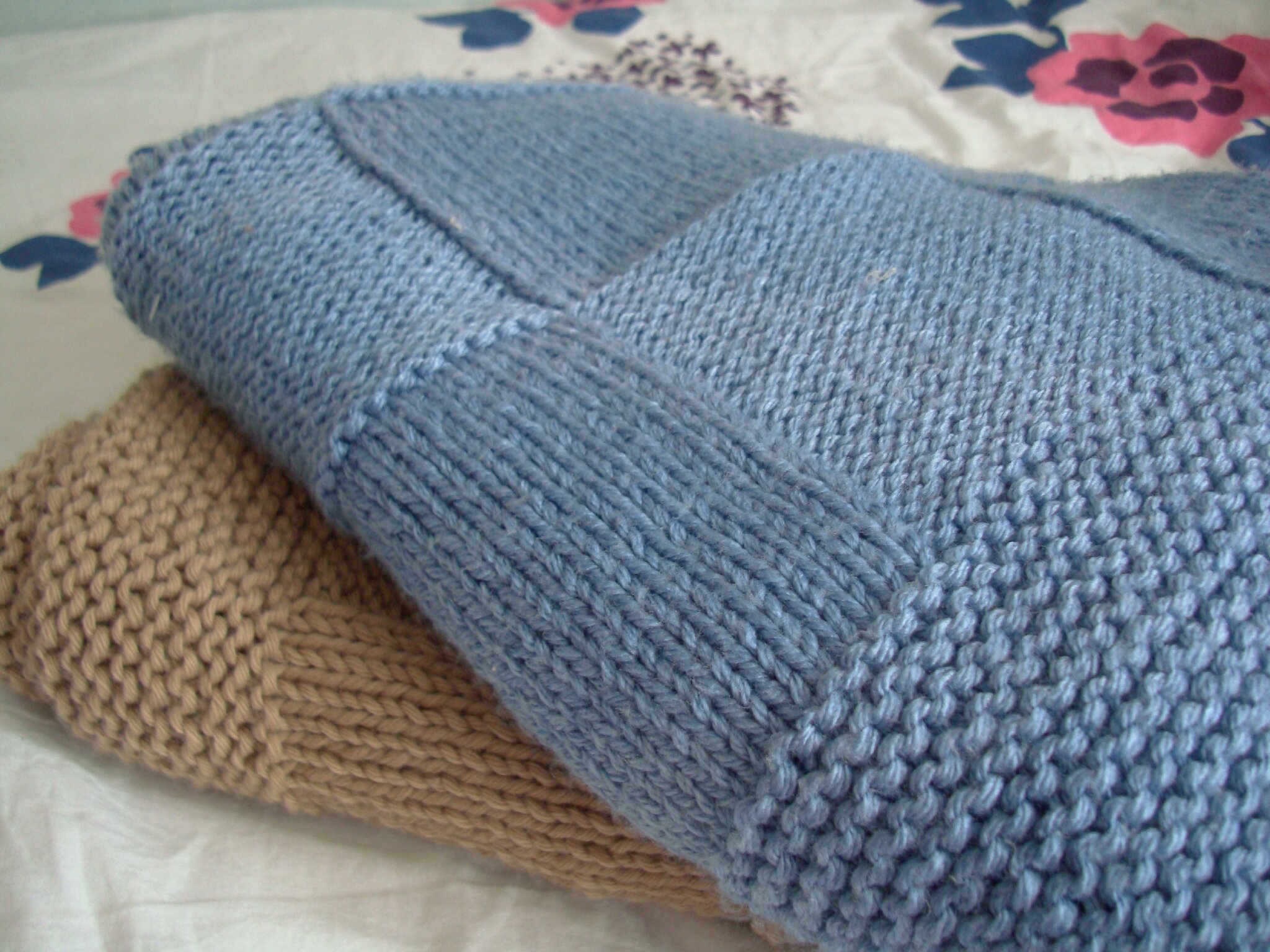 tricoter un plaid adulte