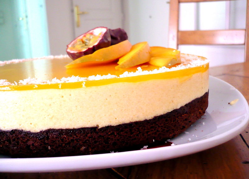 Mousse De Mangue Et Biscuit Au Chocolat Le Chaudron De Morella
