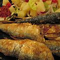 Sardines frites a la façon traditionnelle