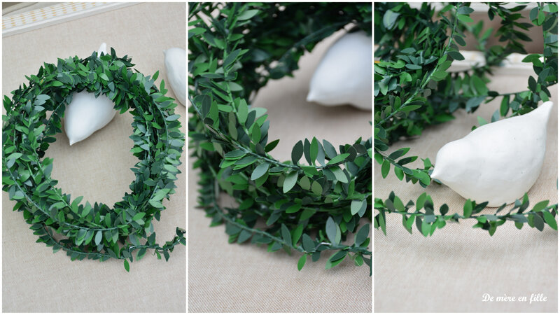 couronne de feuilles