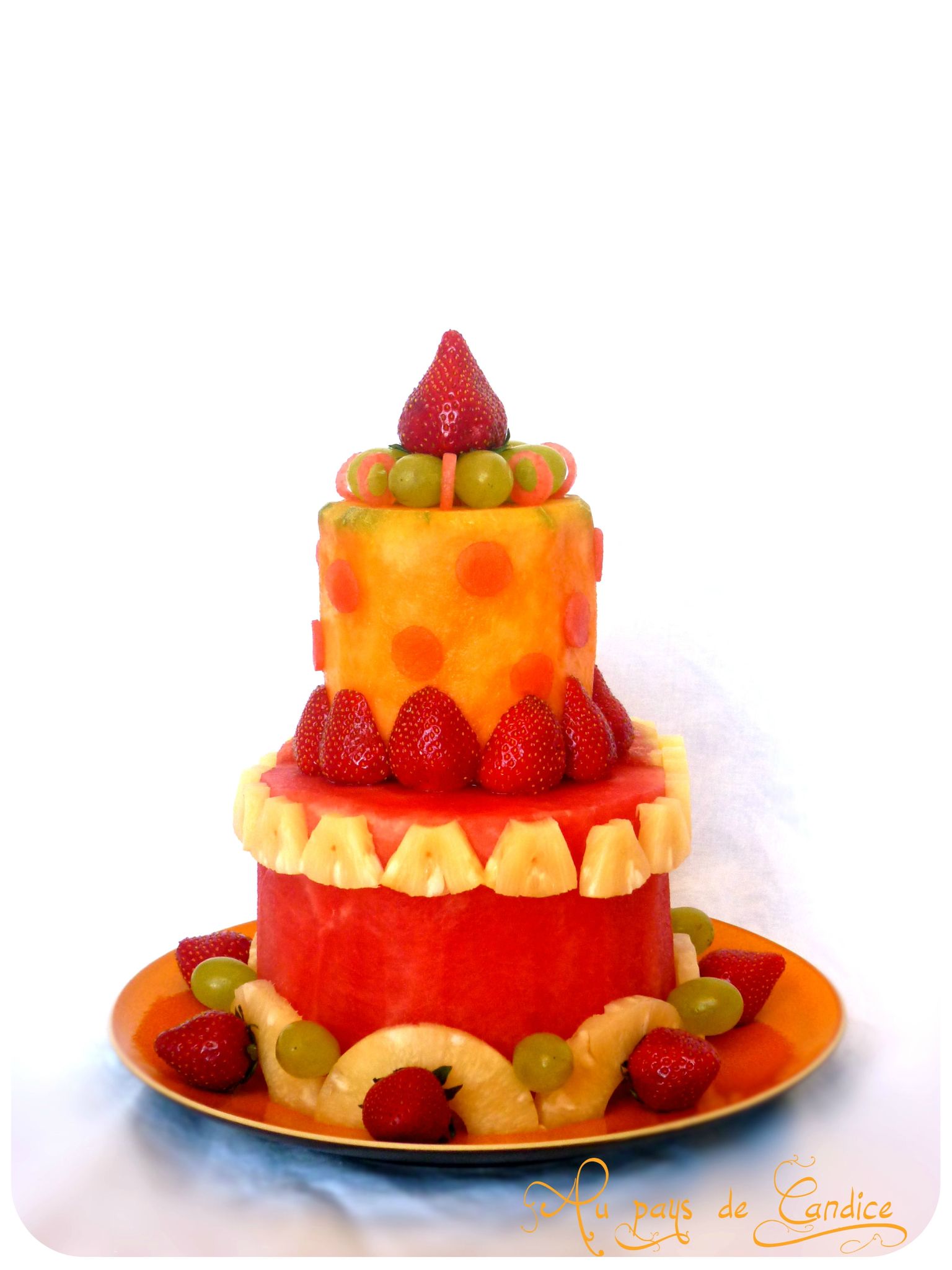 Gâteau de fruits