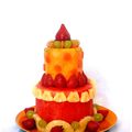 Gâteau de fruits