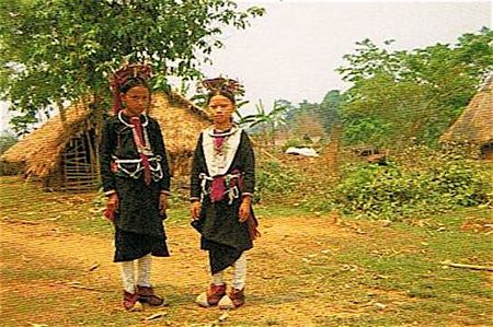 jeunes filles Laos