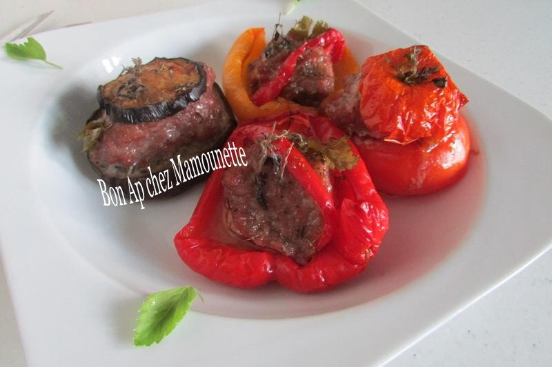 aubergine tomates poivrons farcis 008-