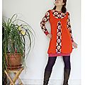 robe orange arbre 8