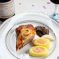 Accord gigondas santa duc 2009- mets {agneau en croûte d'olives et figues, pommes de terre savonnettes au safran de provence...}