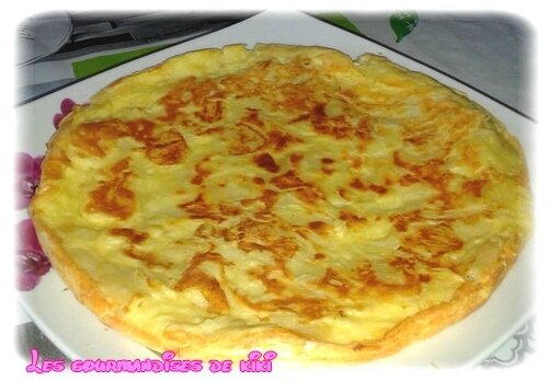 Gateau Leger Aux Pommes Cuit A La Poele Les Gourmandises De Kiki