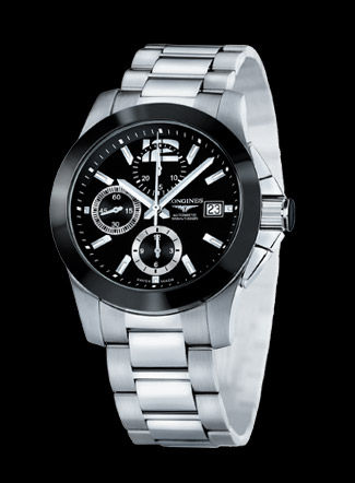 Longines. Montre Conquest C ramique Alain.R.Truong