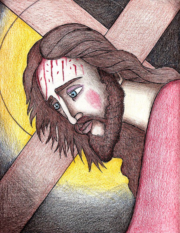 Jésus portant la Croix