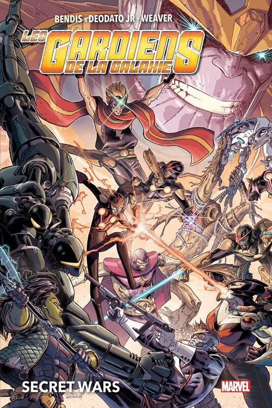 marvel deluxe secret wars gardiens de la galaxie