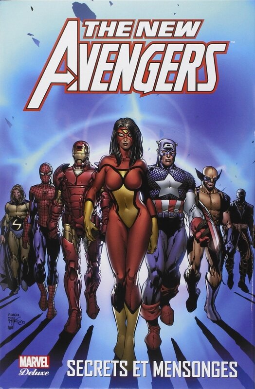 marvel deluxe new avengers 02 secrets et mensonges