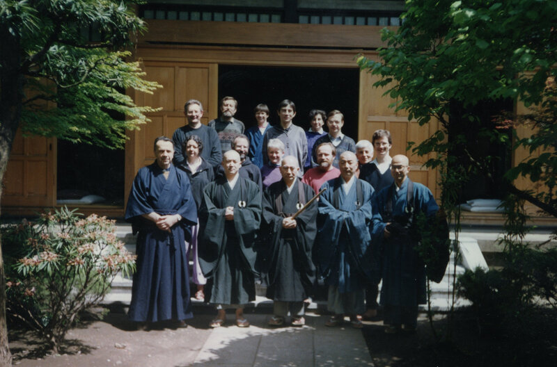 1992, premier sesshin d'Assise au Japon