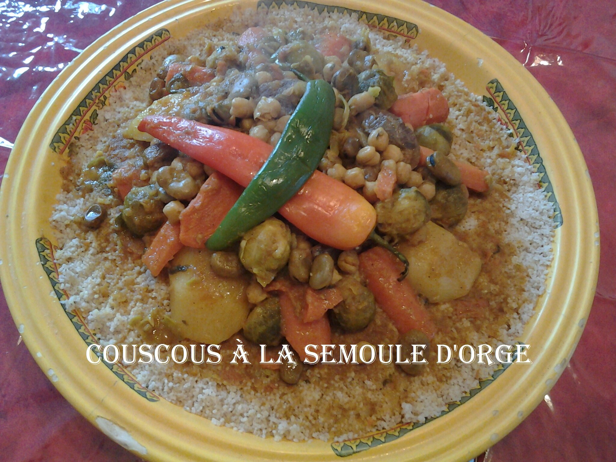 couscous royale cuisine traditionnelle marocaine 06.51.81.31.01