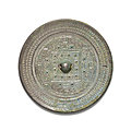 A bronze mirror, Han dynasty (206 BC-220 AD)