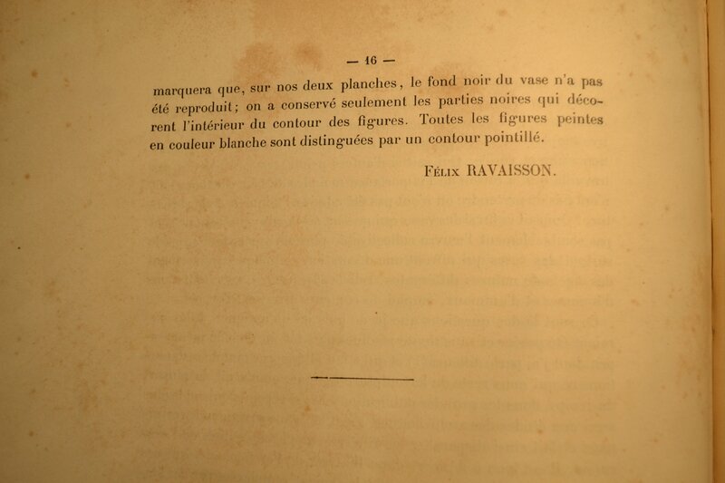 Notice sur une amphore peinte du musée du Louvre, représentant le combat des dieux et des géants séance du 28 janvier 1876 Félix Ravaisson