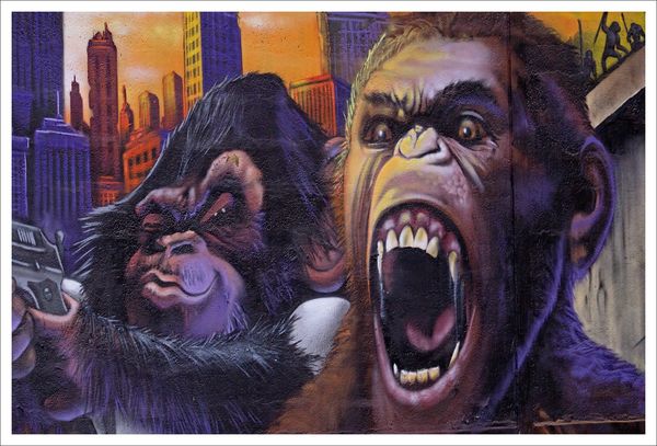 fresque singes Sway Castel 100313 detail 72 singes D