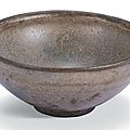 A 'jian' white 'oil spot' bowl, song dynasty (960–1279)