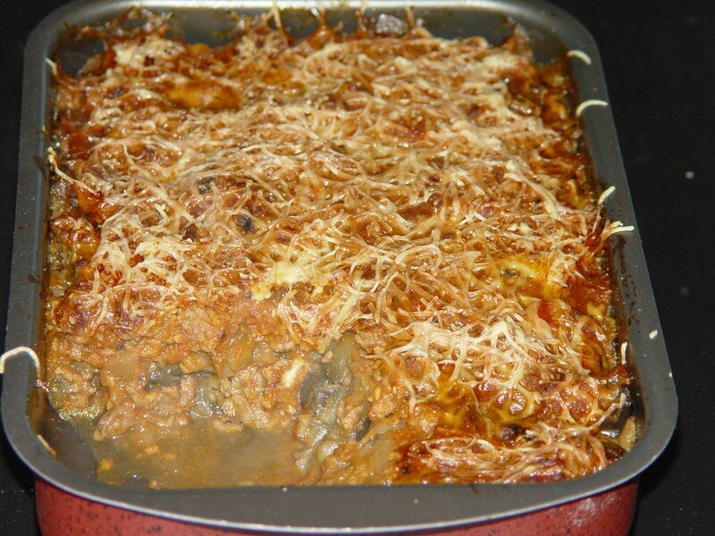 Gratin d'aubergines à la bolognaise Quand estce qu'on mange?