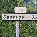 Sauvage, panneau (58)