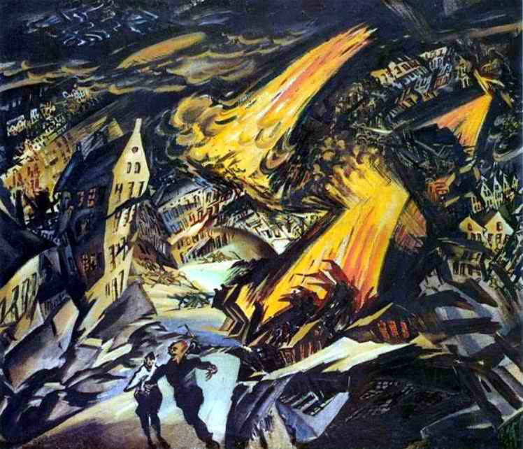 Ludwig Meidner visions apocalyptiques Grande Guerre territoriaux bretons et normands du 87 DIT Ludwig Meidner visions apocalyptiques Grande Guerre territoriaux bretons et normands du 87 DIT