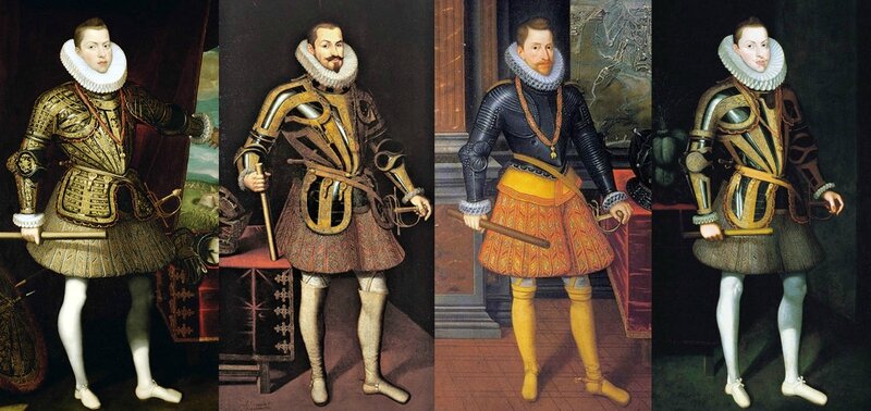 Portraits espagnols vers 1600-1605