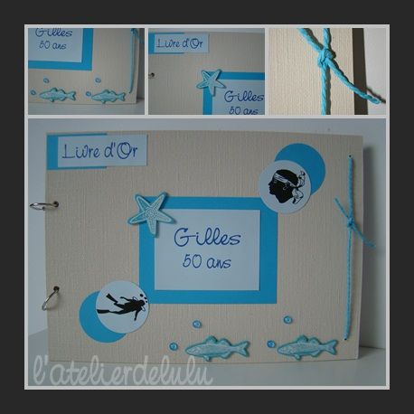 Livre D Or Anniversaire La Corse Plongee Sous Marine L Atelier De Lulu