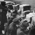 Spartakistes,lors des combats dans le quartier de la presse ,janvier 1919