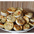 Bouchées quiche sans pâte jambon de bayonne