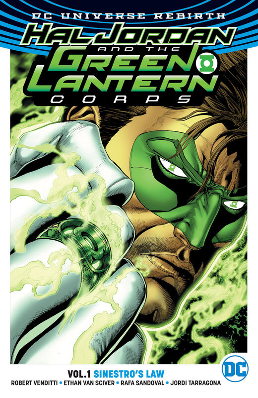 rebirth hal jordan and the green lantern corps vol 01 sinestro's law TPB