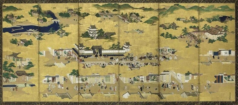 Kumagai Michimasa (19th century), Rakuchu rakugai zu (Scenes in and around the Capital)2