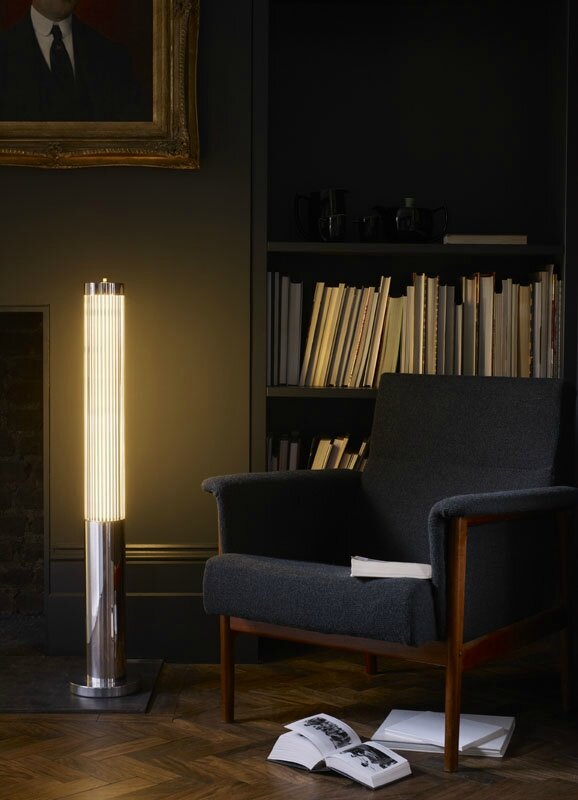 Davey-Lighting-Pillar-floor-light-chrome-library-sitting-room-lighting-lifestyle-Portrait