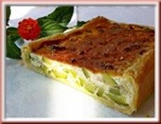 tarte à la courgette tarte à la courgette