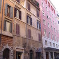 L'immeuble du n°12 via della Scrofa