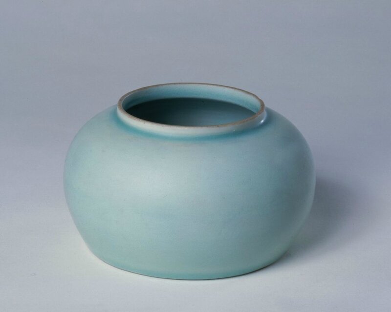 Green glaze jar, Ming dynasty, Yongle period, high 8