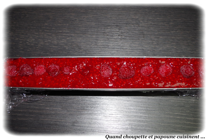 bûche de Noël chocolat et framboises-8650