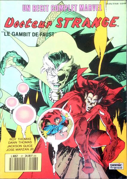semic RCM 27 docteur strange le gambit de faust