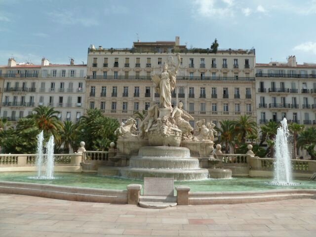 Fontaine de la liberté à Toulon