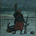 Merlette, soldat allemand tué par un zouave pendant la guerre de 1870