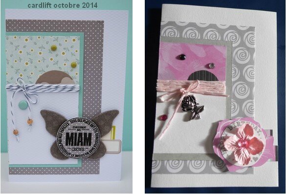 cardlift octobre 2014 l'antre du scrapbooking