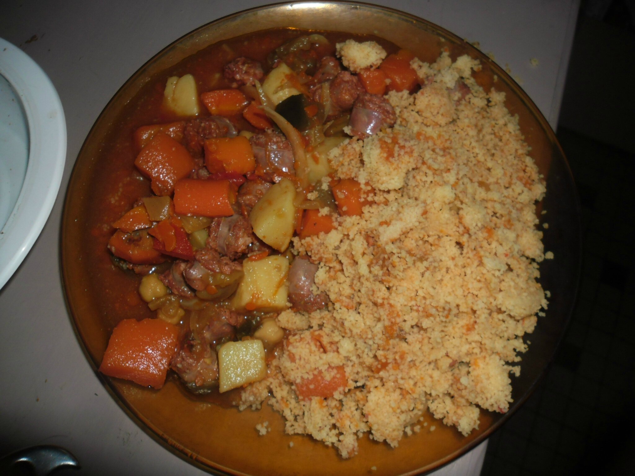COUSCOUS MERGUEZ RAPIDE Une souris dans ma cuisine