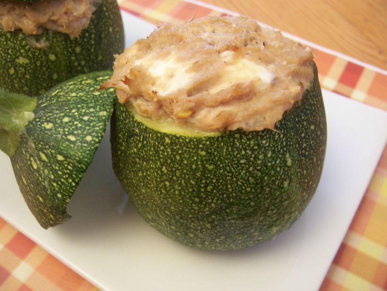 Courgettes Farcies Thon Et Chevre Anneauxfourneaux