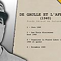 1940 : de gaulle et l'afrique - archives nationales d'outre-mer